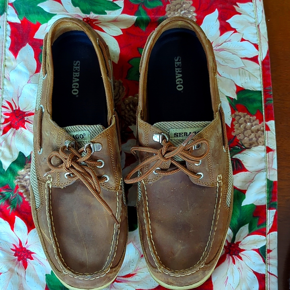Men's sebago Clovehitch boat shoes size 11.5